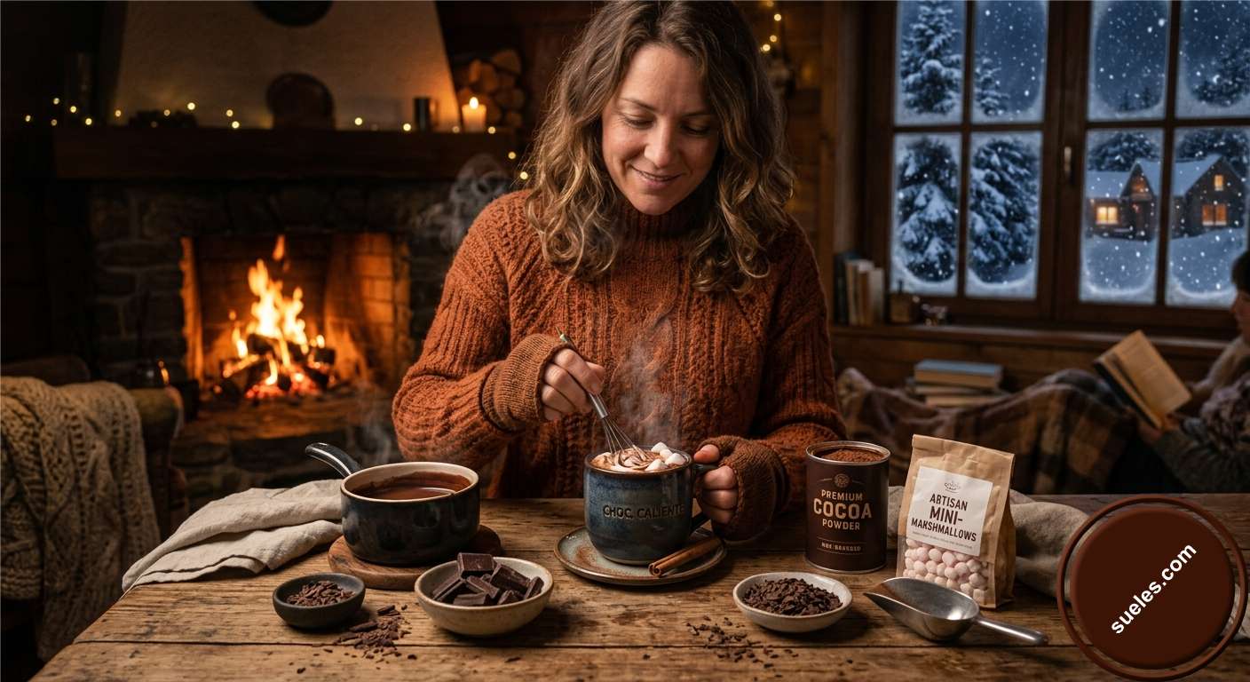 Cuando hace un frío intenso, ¿cómo prefieres preparar un buen chocolate caliente para que quede verdaderamente reconfortante?