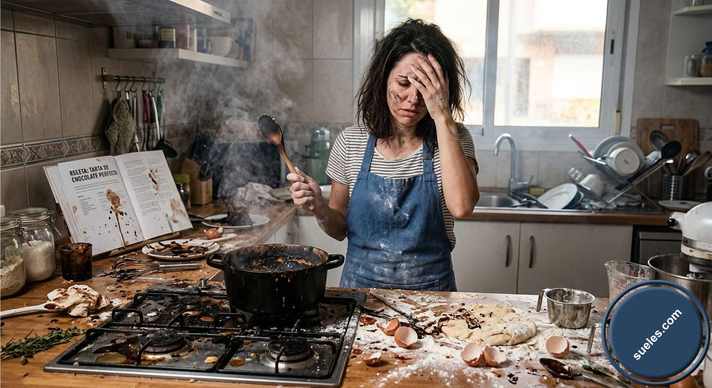 ¿Cuál ha sido el desastre culinario más memorable que has provocado o presenciado al intentar seguir una receta de cocina?