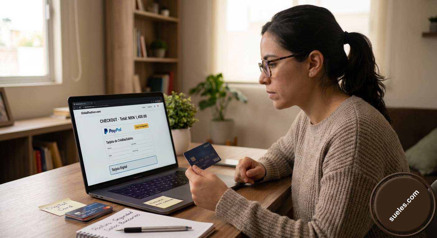 ¿Cuál es tu postura respecto a la seguridad de tus datos bancarios al comprar en línea? ¿Prefieres usar métodos como PayPal y tarjetas digitales o pagas directo?
