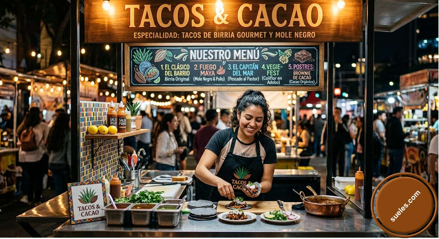 Si abrieras tu propio negocio de comida rápida, ¿cuál sería tu especialidad y qué nombre creativo le pondrías al menú?