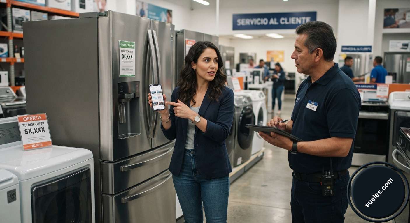 ¿Cuál es tu estrategia infalible cuando quieres conseguir un mejor precio en artículos grandes o costosos (como electrodomésticos o muebles)?