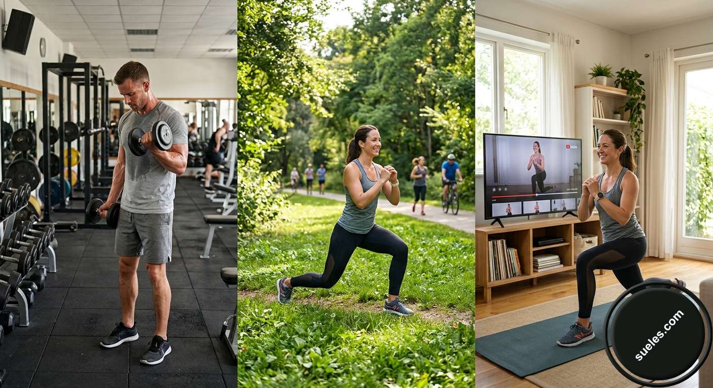 ¿Qué opinas de los gimnasios tradicionales en comparación con hacer ejercicio al aire libre en un parque o desde la comodidad de tu casa con videos de internet?