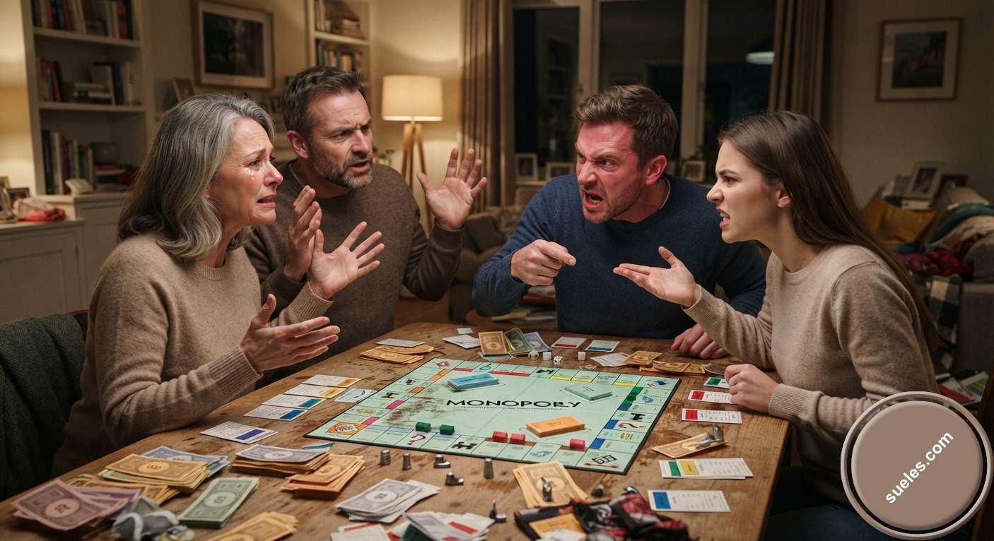 ¿Cuál es tu postura sobre el nivel de competitividad y las acaloradas discusiones familiares que suelen provocar juegos clásicos como el Monopoly o el Uno?