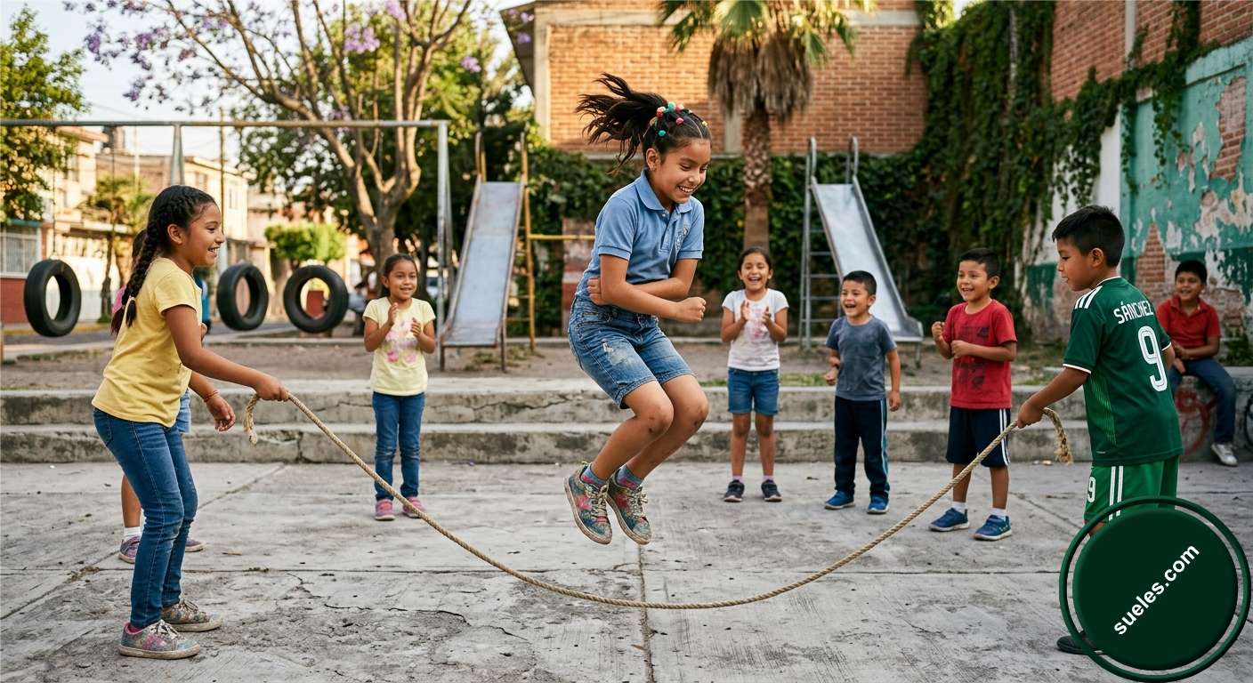 En tu infancia, si recuerdas los juegos que requerían destreza física (como saltar la cuerda), ¿en cuál de ellos te considerabas un completo experto?