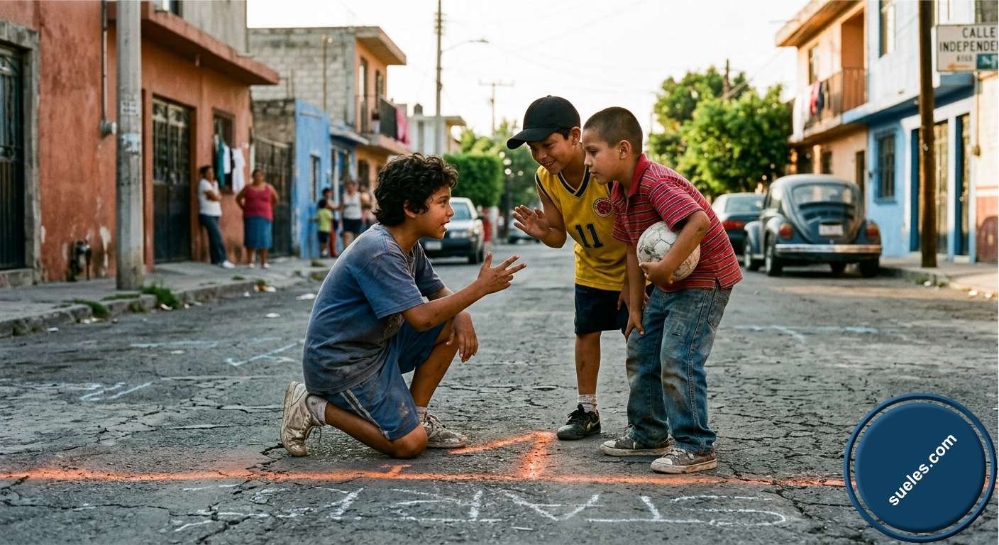 ¿Cuál era la regla inventada o el pacto que tú y tus amigos siempre ponían en sus juegos de la niñez para que todo fuera más emocionante o justo?