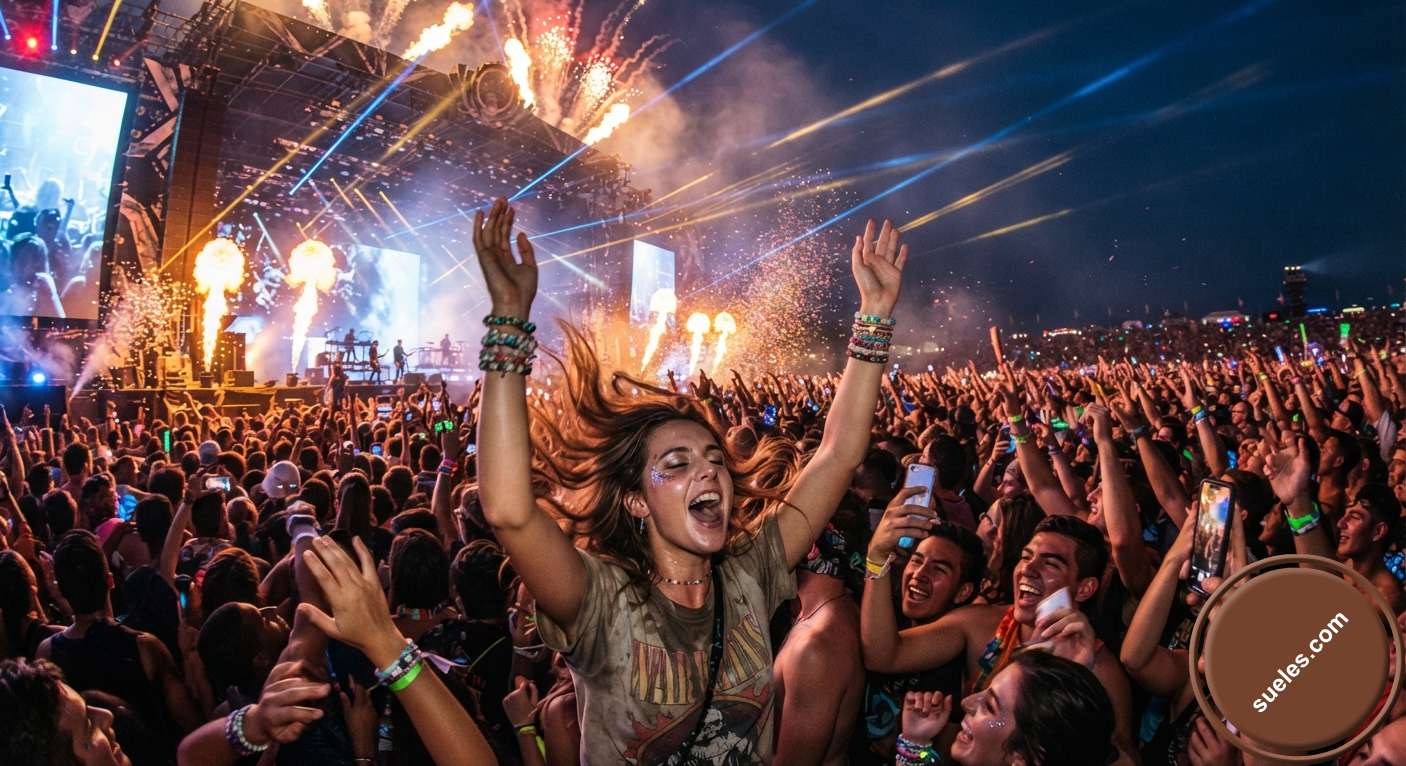 ¿Cuál ha sido el concierto o festival de música más espectacular e inolvidable al que has asistido en tu vida?