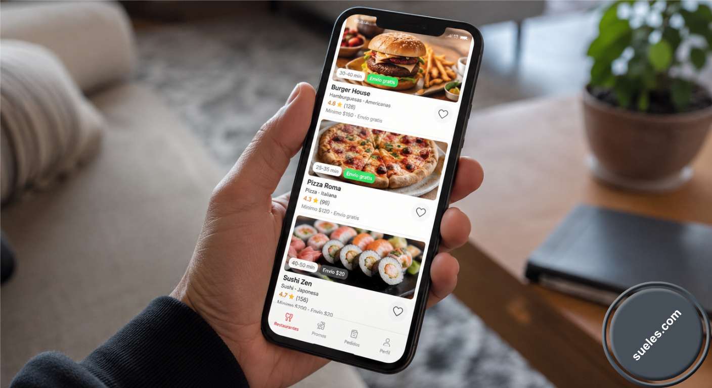 ¿Qué es lo primero en lo que te fijas al abrir una app de comida a domicilio para decidir en qué restaurante vas a pedir?