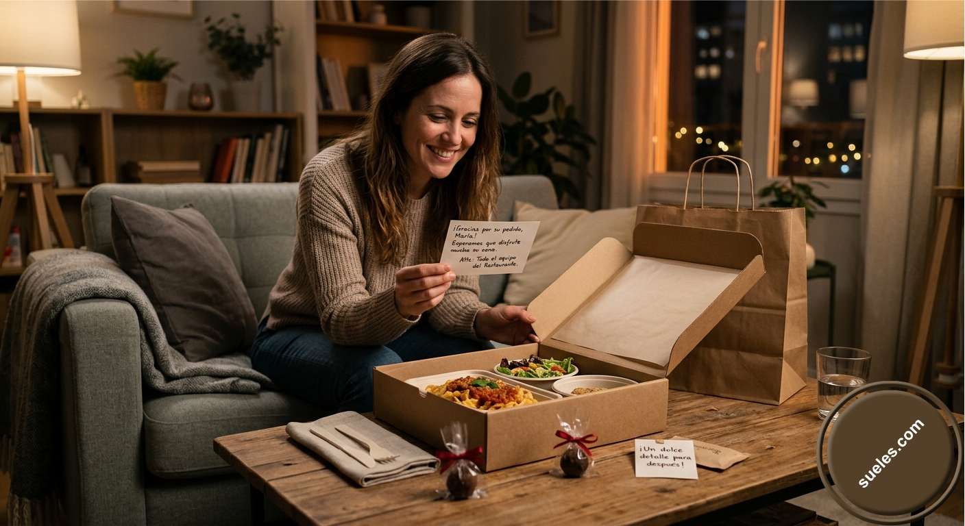 ¿Qué pequeño detalle o cortesía por parte de un restaurante con servicio a domicilio hace que te conviertas en un cliente fiel?