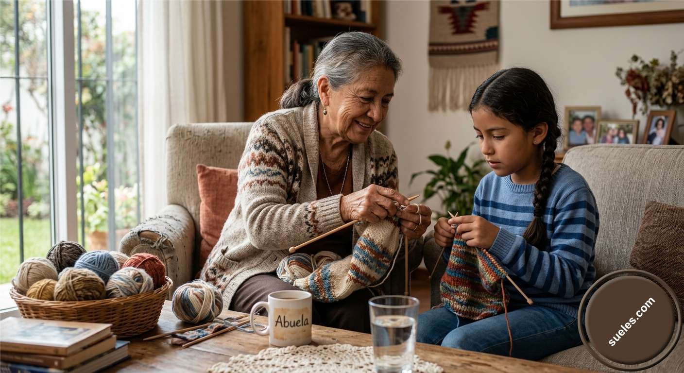 Si tuvieras que describir el hábito más arraigado que aprendiste de tus abuelos y que todavía aplicas en tu vida diaria, ¿cuál sería?